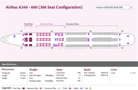 qatar flight 726 seat map.